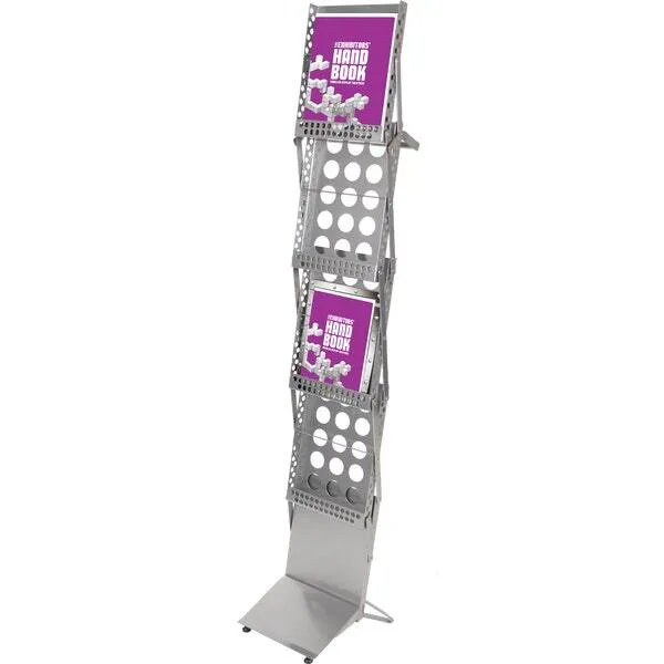 Catalog Holder Literature Rack - Innovate 10 Pocket Magazine Stand